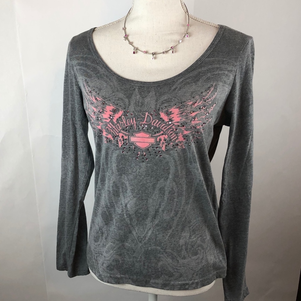 Harley-Davidson Scoop neck top Size M